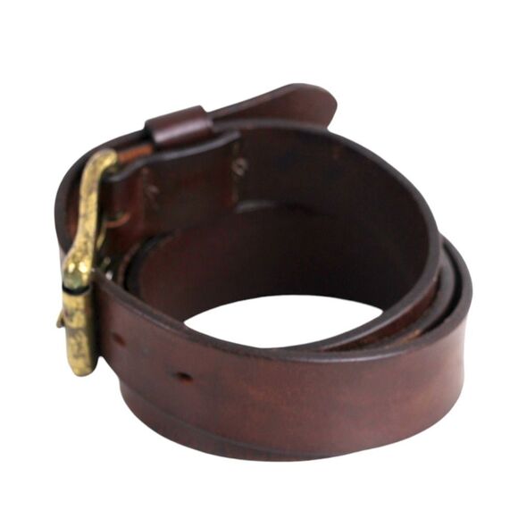 Carhartt BROWN GENUINE LEATHER 1 3/8"Wd CASUAL DRESS MEN'S BELT Sz 34 (t28 - Picture 3 of 14